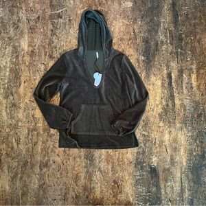 Z supply V neck hoodie